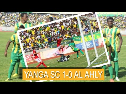 Jinsi Yanga SC Walivyo WACHAPA Al Ahly Kwa Mkapa YANGA SC 1 0 AL AHLY 2014