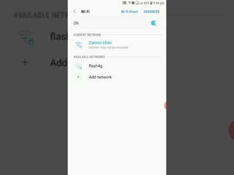 Internet May Not Be Available WiFi Problem Solved