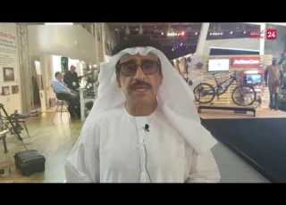  الفريق المتقاعد حميد الهديدي خلال حديثه مع الشارقة 24 حول المهرجان الدولي للتصوير