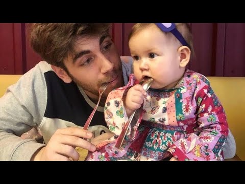 Emre Bey With Her Sweet Daughter