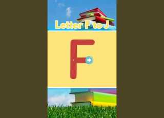 Learn To Write Uppercase F To J The English Alphabet Khan Academy ABC Games