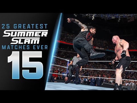 FULL MATCH Brock Lesnar Vs Roman Reigns Vs Samoa Joe Vs Braun Strowman SummerSlam 2017