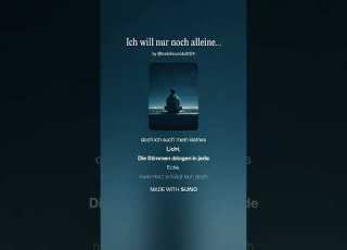 Ich Will Nur Noch Alleine Sein Die Welt Ist Viel Zu Laut LordofSounds2024