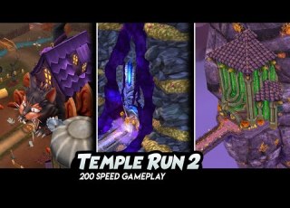 Temple Run 2 200 SPEED FUNNY Gameplay EP4 Spooky Summit Vs Haunted Harvest Vs Spooky Ridge Maps 2X