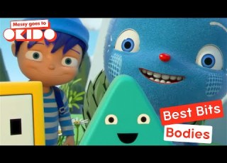  BODIES BEST BITS Compilation Messy Goes To OKIDO Cartoons For Kids
