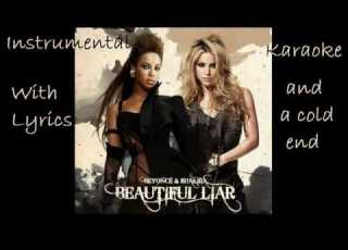 Beautiful Liar Beyoncé Shakira Instrumental With Cold End And Lyrics