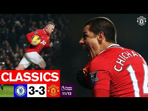 PL Classics Rooney Inspires Memorable Comeback At Stamford Bridge Chelsea 3 3 United 11 12