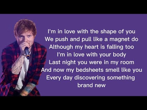 Ed Sheeran Shape Of You Lyrics