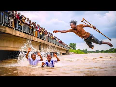 Ombaomba Mwenye Mguu Mmoja Aliokoa Mapacha Wa Bilionea Kilichofuata Kiliwagusa Wote Mioyo