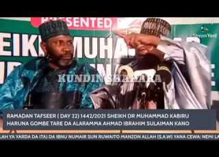 Kabiru Gombe Ya Karyata Shek Dahiru Bauchi Akan Maganar Aljanun Dake Cikin Darikar Tijjaniyya