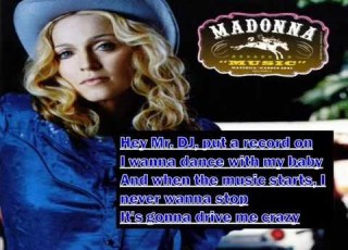  Madonna Music Lyrics