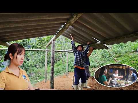 With The Help Of His Neighbors Mr Huong Has Completed His House With The Help Of His Neighbors Mr Huong Has Completed His House