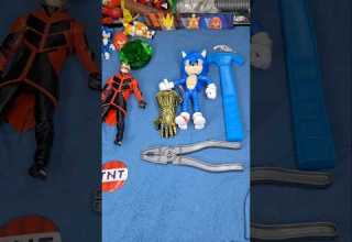 Sonic 3 3D Painting Made Of Metal