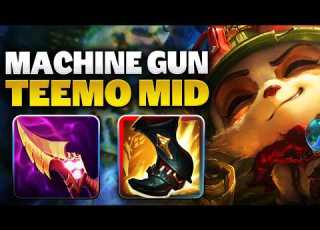 TEEMO MID IS SO UNDERRATED WITH THIS SETUP