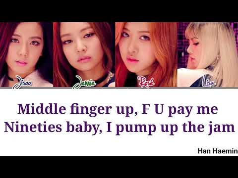 Blackpink Boombayah نطق و بدون موسيقى Blackpink Boombayah نطق و بدون موسيقى