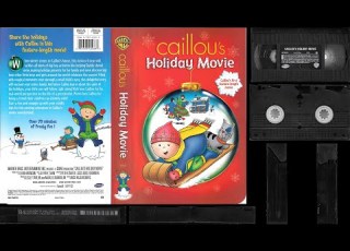 Caillou Caillou S Holiday Movie 2003 VHS USA Clamshell Version VHS Tape Rip