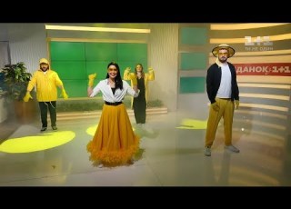 Запальний танець маленьких каченят від ведучих Сніданку