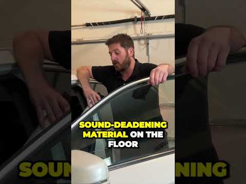BEST Spot To Add Car Sound Deadening Material For ROAD Noise