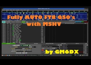  Fully AUTO FT8 QSO Using MSHV