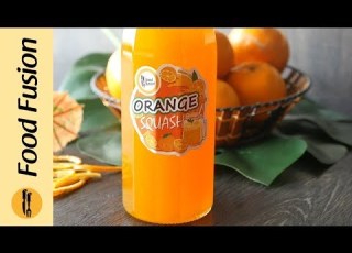  Orange Squash Recipe By Food Fusion