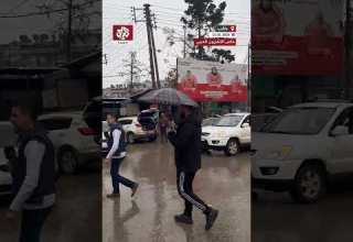 فرحة أهالي حي الأشرفية في حلب بالعودة إلى منازلهم عقب خروج قوات قسد وتأمين الحي من قبل الجيش السوري