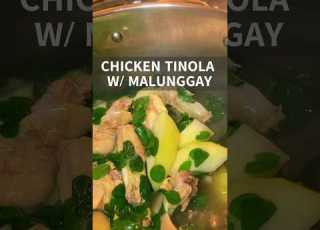 Chicken Tinola With Malunggay Food Youtubeshorts Cooking Lutongbahay Tinolangmanok Hawaiilife