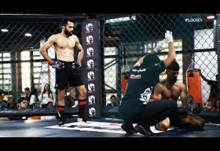 Harsh Pandya Vs Zubair Mohammed MMA Fight Warrior S Dream Series 4 GAMMA India