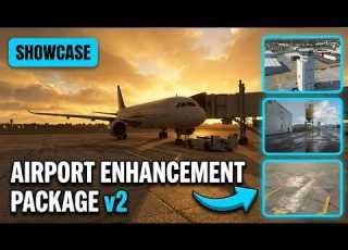 INSANE Airport Detail X Plane 12 AEP V2 EPKK LOWW