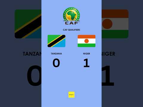 Tanzania Vs Niger 0 1 FIFA World Cup 2026 African Qualifiers Highlights