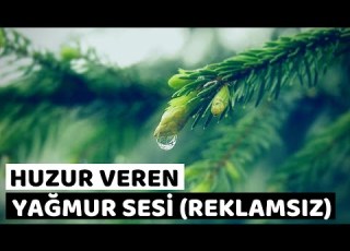 Huzur Veren Rahatlatıcı REKLAMSIZ 8 SAATLİK Yağmur Sesi Videosu