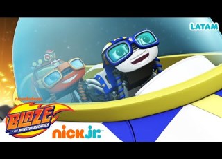  Carrera De Blaze A La Luna Blaze Y Los Monster Machines
