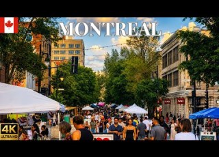  Saint Laurent Boulevard Turns Into A Giant Street Market Walking Tour 4k
