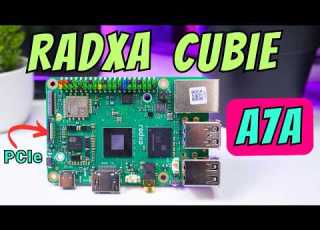 Radxa Cubie A7A Hands On Review Octa Core NVMe USB 3 1 Gen2 Thermals Real World Benchmarks