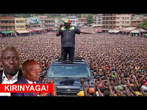 Gachagua Mega Rally In Kirinyaga Destroys Kasongo And Kindiki Badly Expose Them Of K Lling Kikuyus