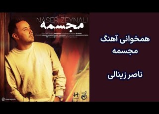  همخوانی آهنگ مجسمه ناصر زینالی Naser Zeynali Mojasame