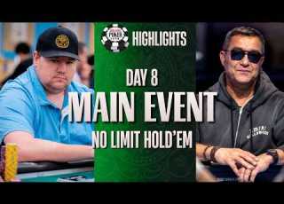  HIGHLIGHTS 10 000 Main Event Day 8