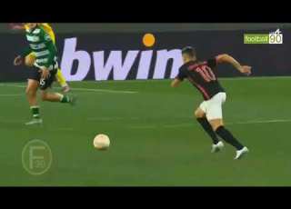 هدف امام عاشور العالمى اليوم ملخص لمساتة امام سبورتنج لشبونة بالدورى الاوروبى هدف امام عاشور اليوم