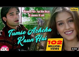 Chand Tare Phool Shabnam 4K Video Song Tumse Se Achcha Kaun Hai Nakul Kapoor 90s Hindi Songs