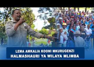 LEMA AMKALIA KOONI MKURUGENZI HALMASHAURI YA WILAYA MLIMBA