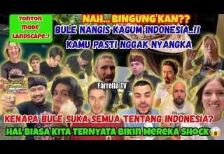 BULE BINGUNG GILA Hal Biasa Kita Bikin Mereka Shock KENAPA BULE SUKA SEMUA TENTANG INDONESIA