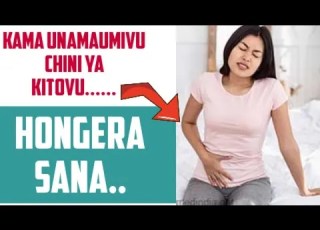 JE Maumivu Chini Ya Kitovu Ni DALILI YA MIMBA CHANGA Mimba Signofpregnancy