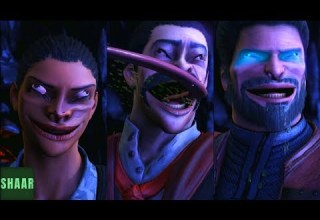 Mortal Kombat XL All Characters Performs Reptile S Intro All Skins