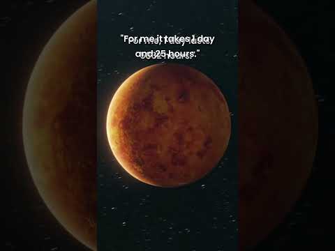 1 Day On Venus Lasts 5832 Hours Space