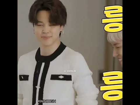 هوبي ضرب مؤخرة جيمين وجيمين فرحان