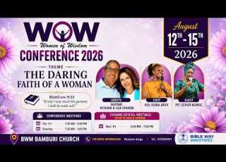  WOW CONFERENCE DAY 1 EVENING REVIVAL 12TH AUGUST 2026