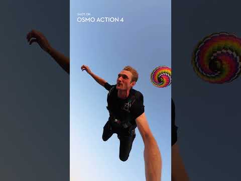 Unleash Your Wild Side With Osmo Action 4 ChrisFinck Skydiving Shorts