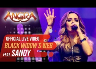 ANGRA BLACK WIDOW S WEB Ft SANDY LIVE MUSIC VIDEO