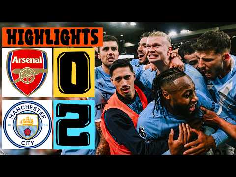 Manchester City Vs Arsenal 2 0 FINAL HIGHLIGHTS Carabao Cup 2026