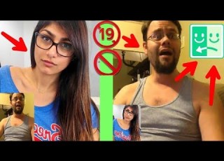 مقلب أزر التكلم مه ميا خليفة شوفوا ردة فعل المتحدتين