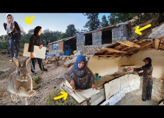  A Family Of Three Builds A Kitchen In The Heart Of The Mountains But
